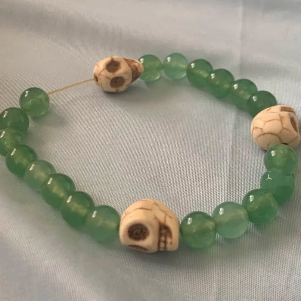 Malachite Ivory Bracelet